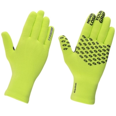 GripGrab - Waterproof Hi-Vis Knitted Thermal Glove - Pyöräilyhanskat