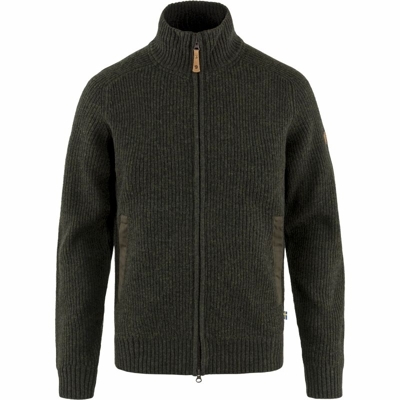 Fjällräven - Övik Zip Cardigan Knit - Pullover - Miehet